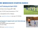 Unsere Minikicker starten durch
